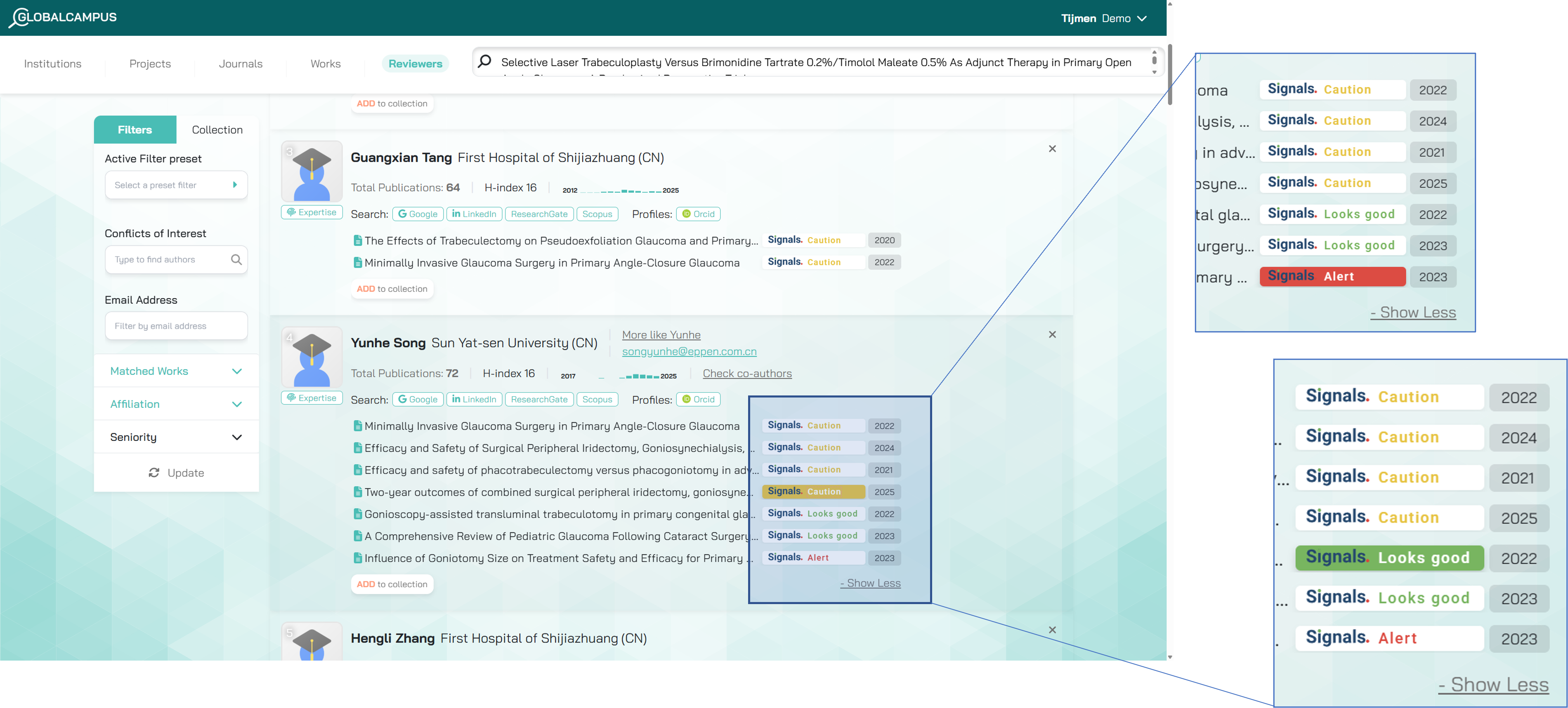 Signals and GC preview